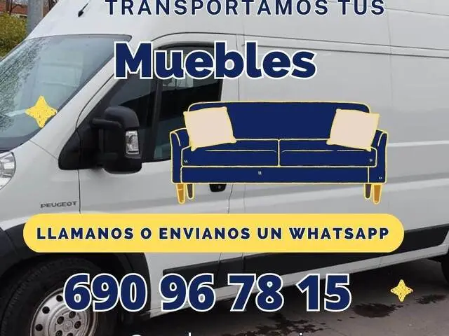 TRANSPORTE MUEBLES 690967815 - 1/1