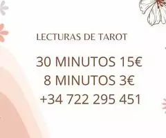LECTURAS DE TAROT BARATO ONLINE