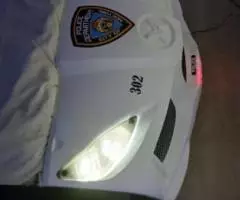 CAMA COCHE INFANTIL con sonido y luces. Para niños, kids - 3