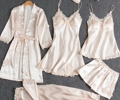 Conjunto Pijama Mujer Satén - 2