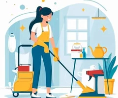 Limpieadora de piso en Madrid