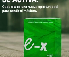 Energy Xtreme (E-X ) – Energía sostenida y enfoque diario (30 sobres) - 5