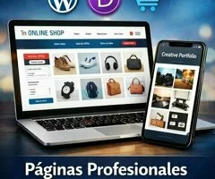 Diseñador Web Profesional | WordPress · Divi · Tiendas Online