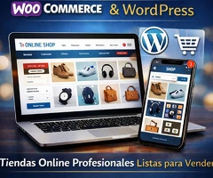 Crea tu Tienda Online Profesional | WooCommerce & WordPress