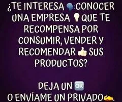 Empresa que recompensa por RECOMENDAR y vender productos