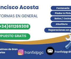 Hago reformas y reparaciones en general