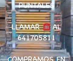 Compramos Puntales de obra