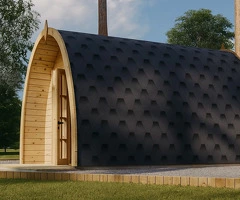 OFERTA Bungalow casa de madera prefabricada - 4