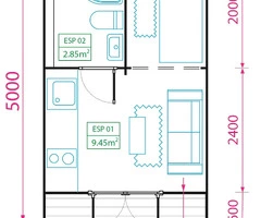 OFERTA Bungalow casa de madera prefabricada - 5