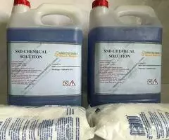 SSD Solución química para limpiar billetes de banco negros y desfigurados