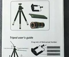 Adaptador trípode teléfono - 3