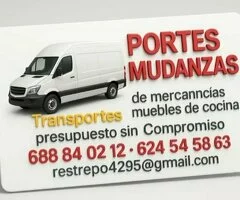 Servicio portes y mudanzas RRZ