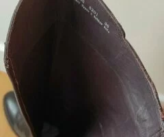 Botas altas piel color marrón - 6