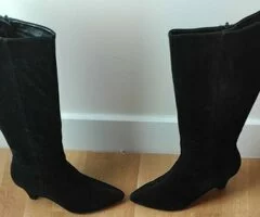 Botas altas mujer color negro - 4