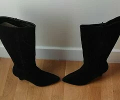 Botas altas mujer color negro - 5