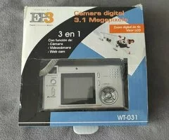 Cámara digital 3,1 megapixels WT-031