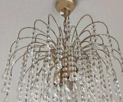 Lámpara araña cristal