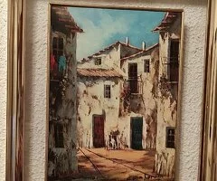 Cuadro temática pueblos blancos