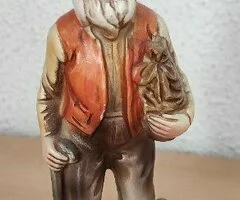 Figura decorativa pareja ancianos - 2