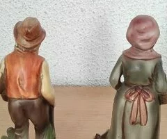 Figura decorativa pareja ancianos - 4