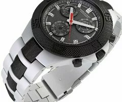 Markus Ruby Cronógrafo de acero bicolor - 3