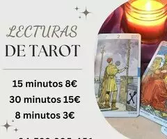 TAROT + VIDENCIA 15 minutos 8€