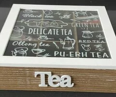 Caja madera para infusiones