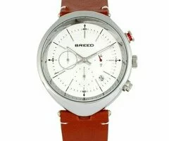 Reloj Cronógrafo Breed Tempest - Marron/Blanco