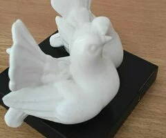 Figura decorativa palomas - 2
