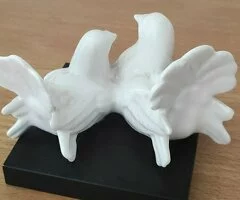 Figura decorativa palomas - 3