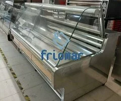 Vitrina Refrigerada 2000mm Acero Inox Con Reserva - 3