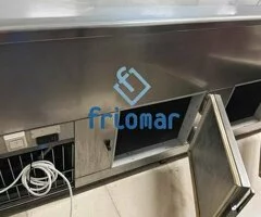 Vitrina Refrigerada 2000mm Acero Inox Con Reserva - 4