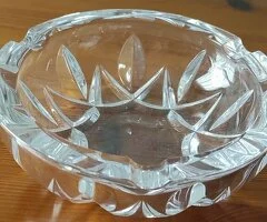 Cenicero cristal redondo