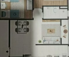 Piso cerca Aeropuerto Internacinal SP/Brasil