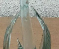 Figura decorativa cisne de cristal - 2