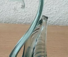 Figura decorativa cisne de cristal - 3