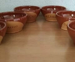 Cuencos barro para gazpacho