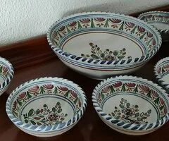 Juego gazpacho cerámica de Talavera de la Reina