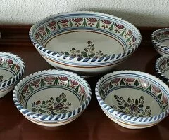 Juego gazpacho cerámica de Talavera de la Reina - 2