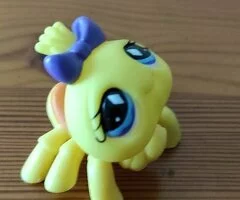 Littlest Pet Shop LPS . Araña amarilla - 3