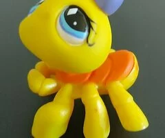 Littlest Pet Shop LPS . Araña amarilla - 5