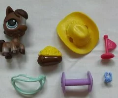Littest pet shop LPS -Pony marrón - 8