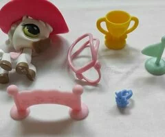 Littlest Pet Shop LPS -Pony blanco