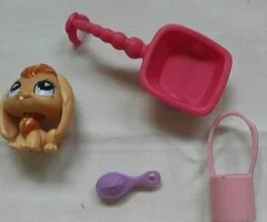 Littlest Pet Shop LPS. Conejo marrón