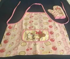 Delantal y manopla niña - 3