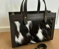 Bolso CELINE “Caballito” – Piel Lisa y Pelo de Pony Made in Italy