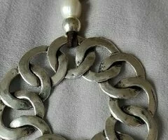 Bisuteria colgante metal envejecido - 2