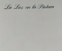 Libro La luz en la pintura - 2