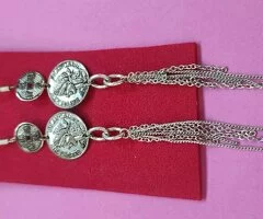 Pendientes plateados - 7