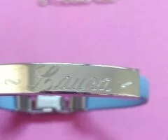 Bisuteria con el nombre propio de Laura - 3